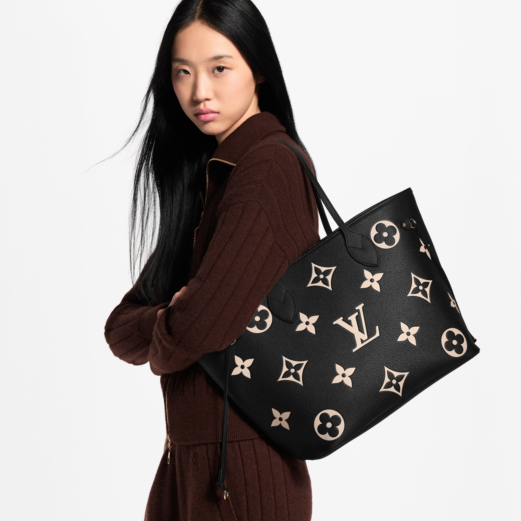 Neverfull MM Monogram Empreinte Leather - Handbags M58907 | LOUIS